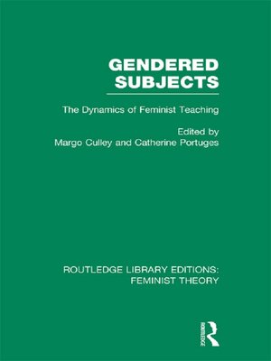 cover image of Gendered Subjects (RLE Feminist Theory)